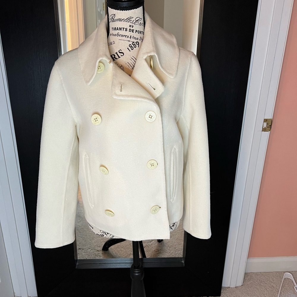 White Double Breasted Jacket - image 1